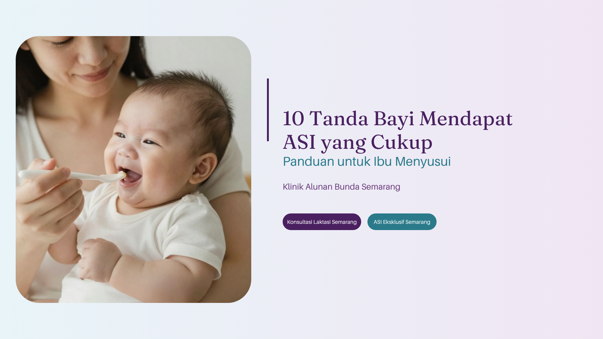 10 Tanda Bayi Mendapat ASI yang Cukup