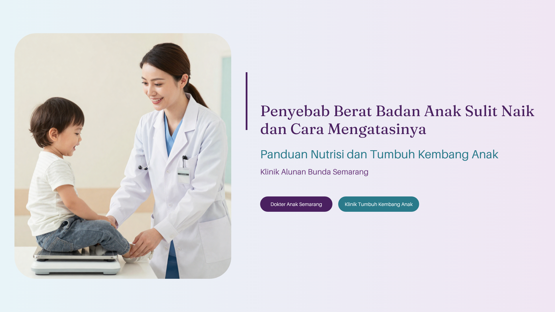 Penyebab Berat Badan Anak Sulit Naik dan Cara Mengatasinya