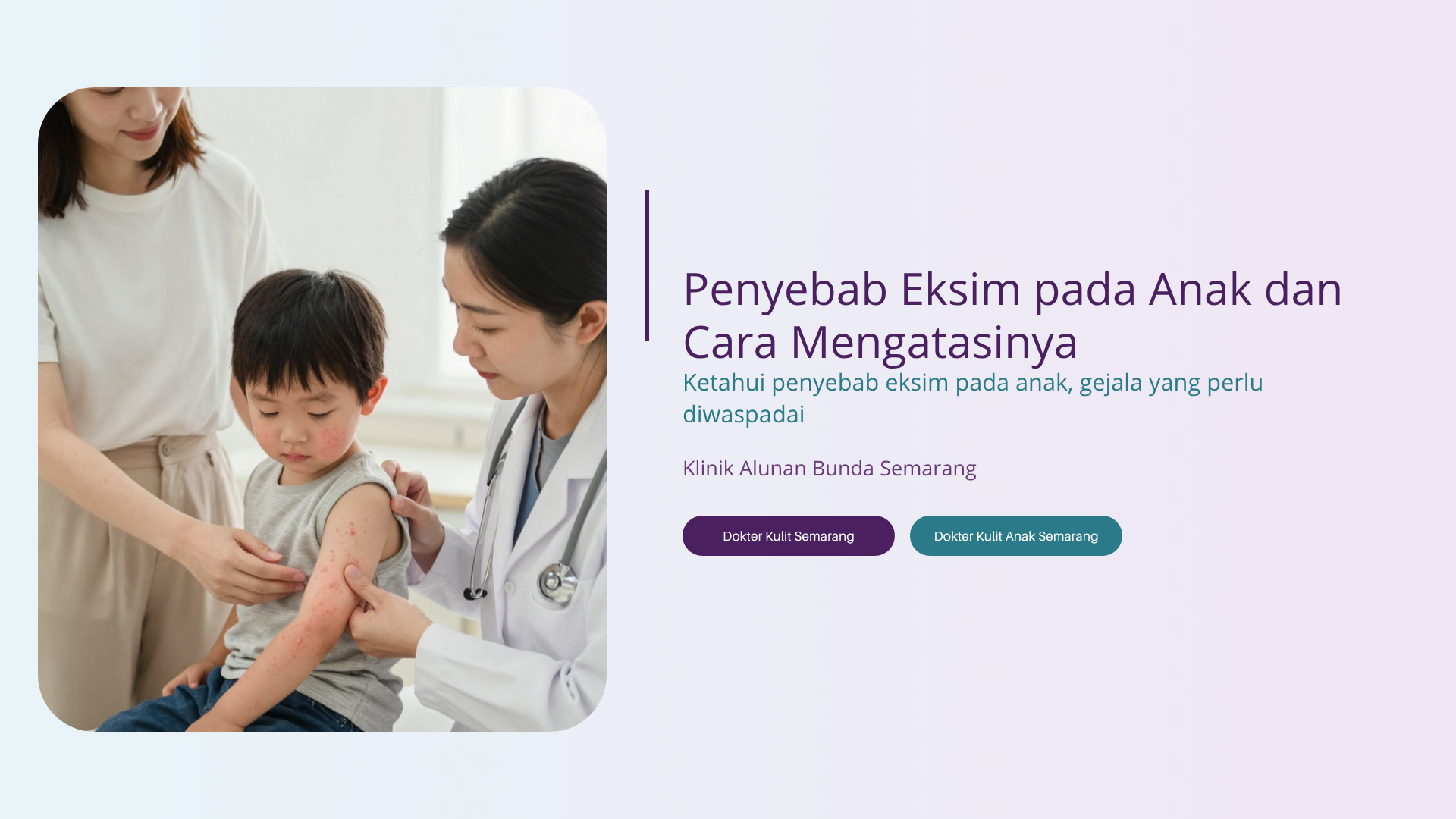 Penyebab Eksim pada Anak dan Cara Mengatasinya