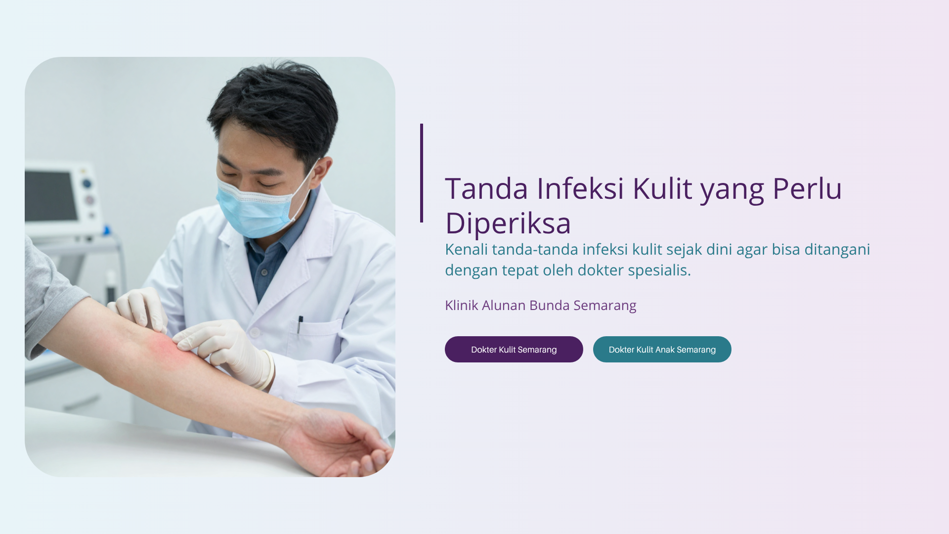 Tanda Infeksi Kulit yang Perlu Diperiksa ke Dokter
