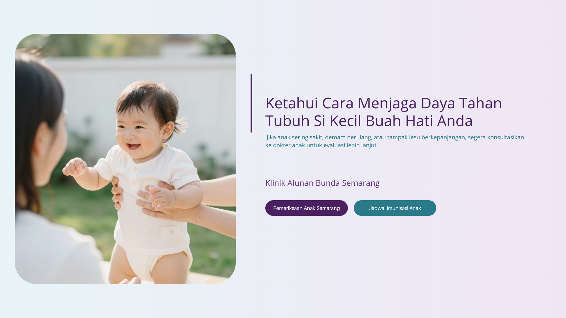 Cara Menjaga Daya Tahan Tubuh Anak