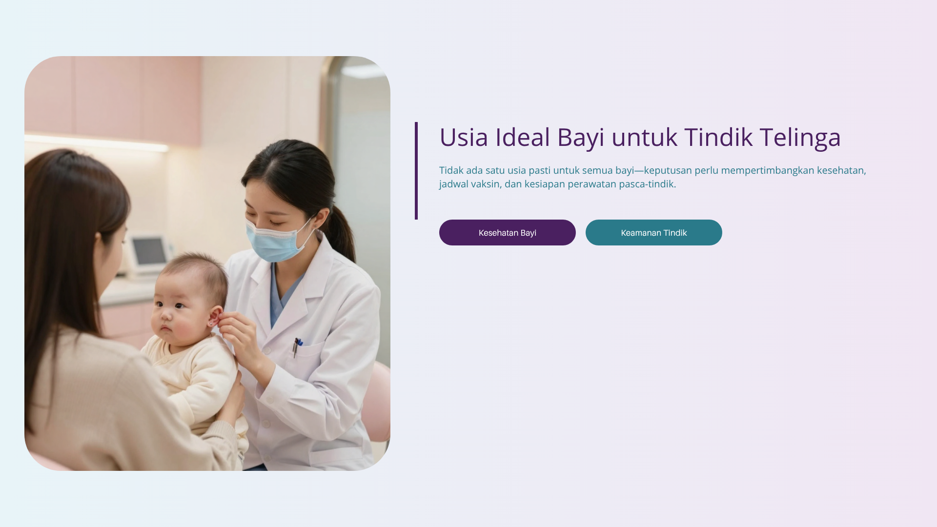 Kapan Sebaiknya Membawa Bayi ke Klinik? Panduan untuk Orang Tua