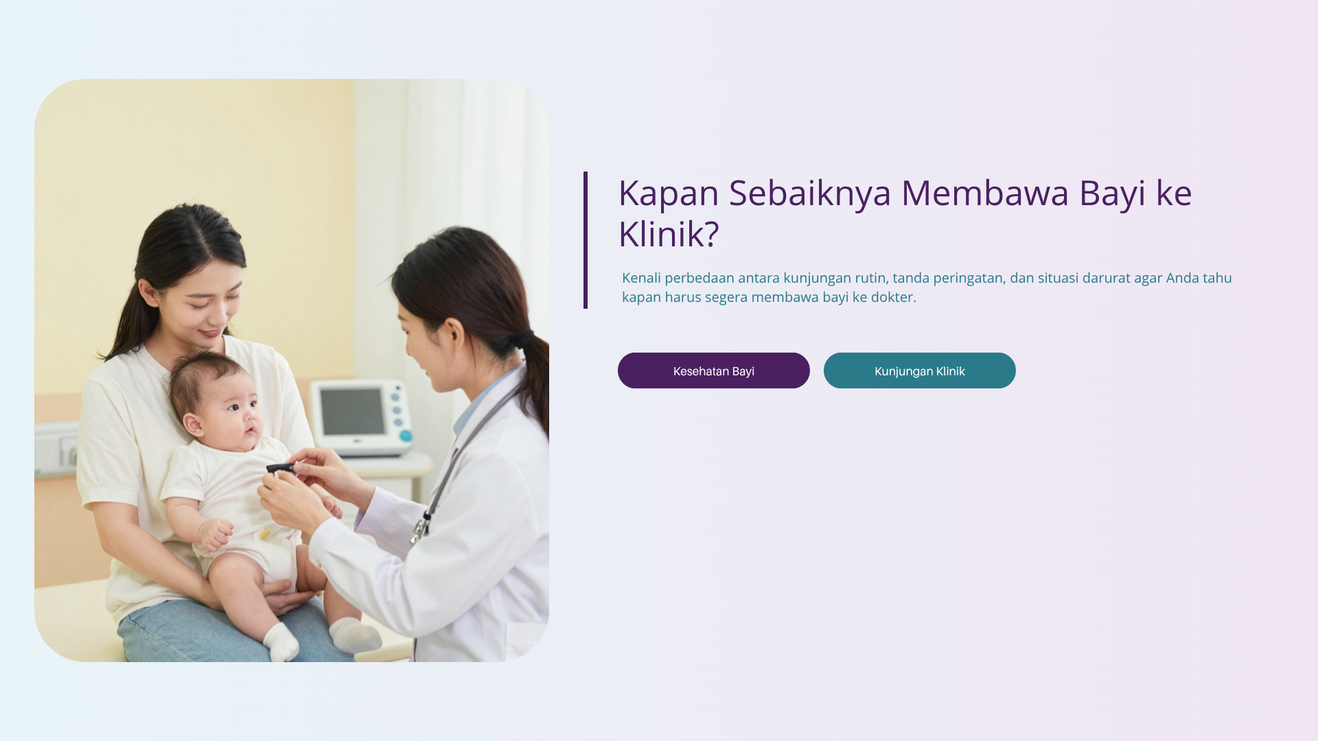 Klinik yang Menyediakan Dokter Anak dan Dokter Kandungan di Semarang