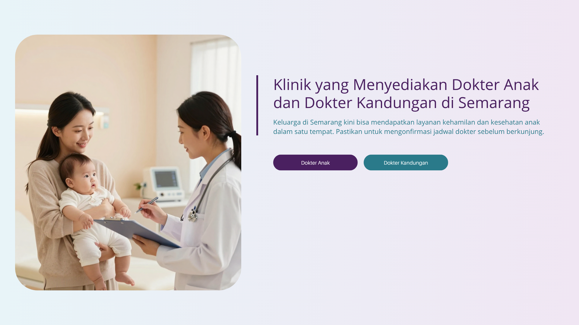 Tips Memilih Klinik Keluarga di Semarang yang Tepat untuk Semua Usia