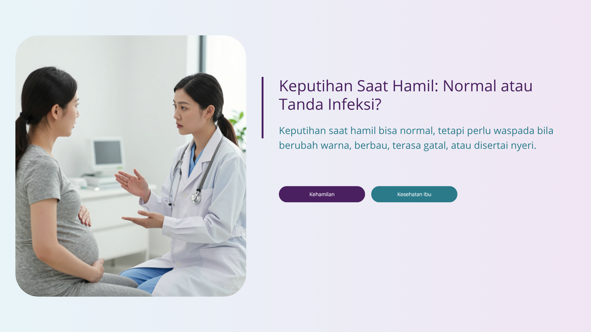 Keputihan Saat Hamil: Normal atau Tanda Infeksi?