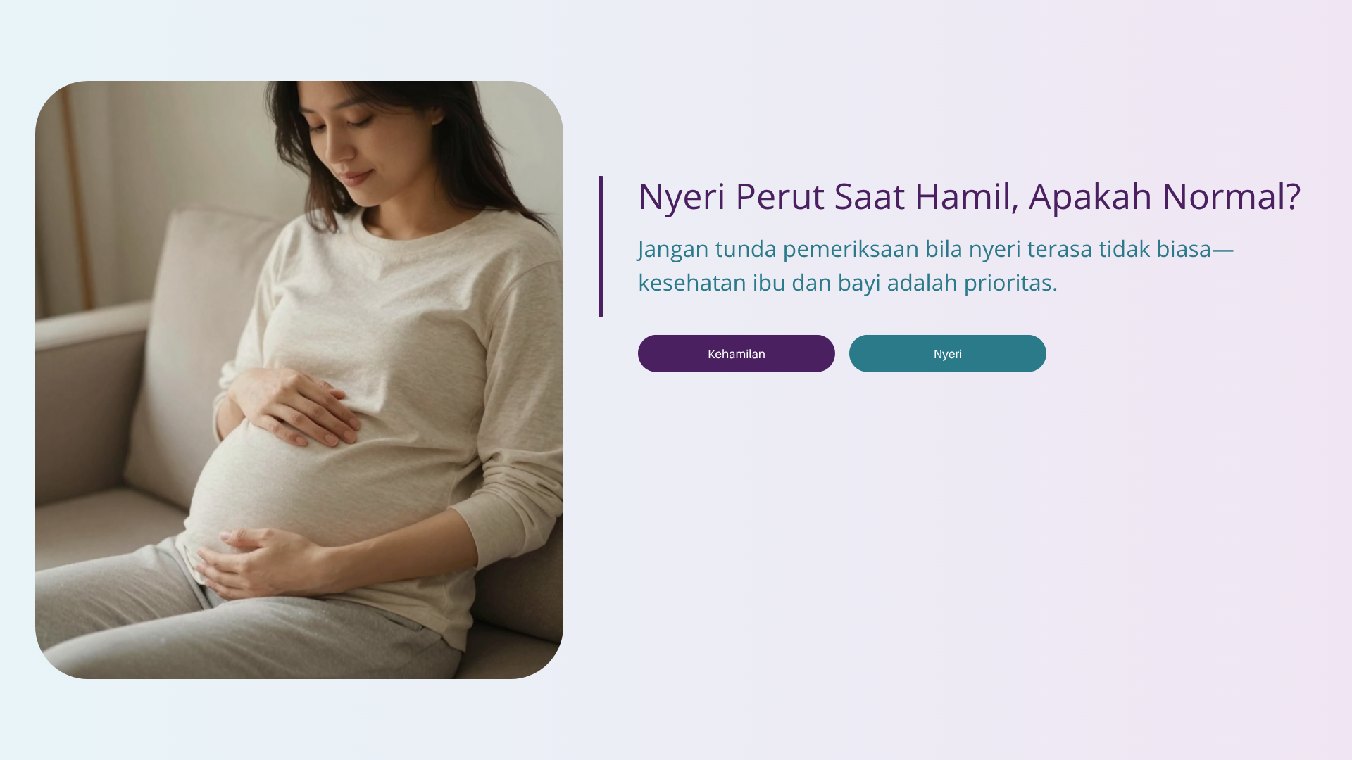 Nyeri Perut Saat Hamil, Apakah Normal?