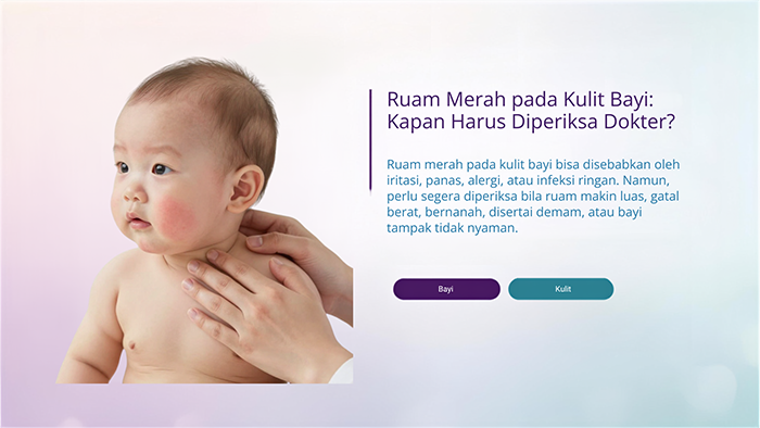 Ruam Merah pada Kulit Bayi: Kapan Harus Diperiksa Dokter?