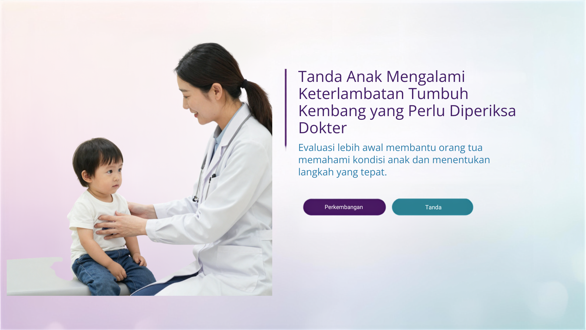 Tanda Anak Mengalami Keterlambatan Tumbuh Kembang yang Perlu Diperiksa Dokter