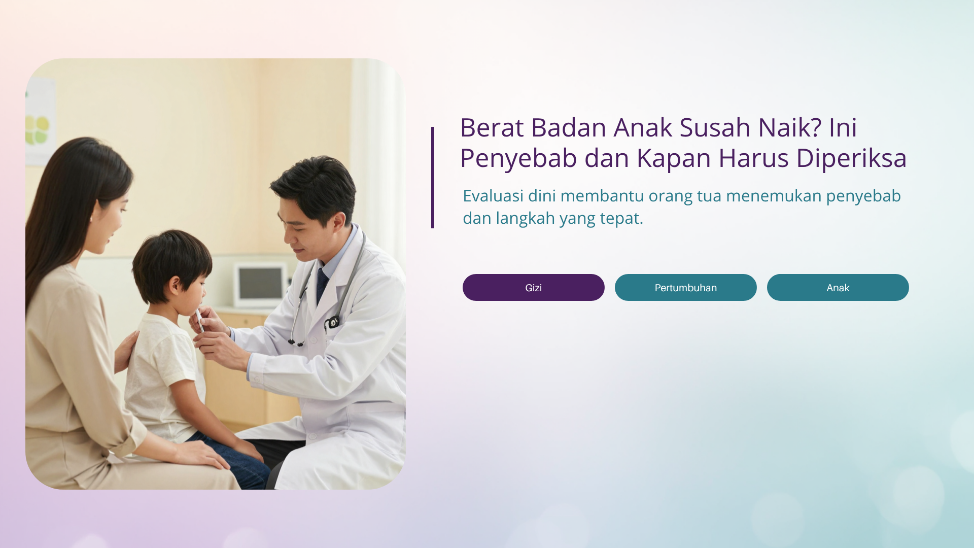 Berat Badan Anak Susah Naik? Ini Penyebab dan Kapan Harus Diperiksa