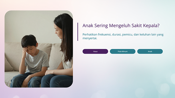 Anak Sering Mengeluh Sakit Kepala? Kapan Perlu ke Dokter Anak