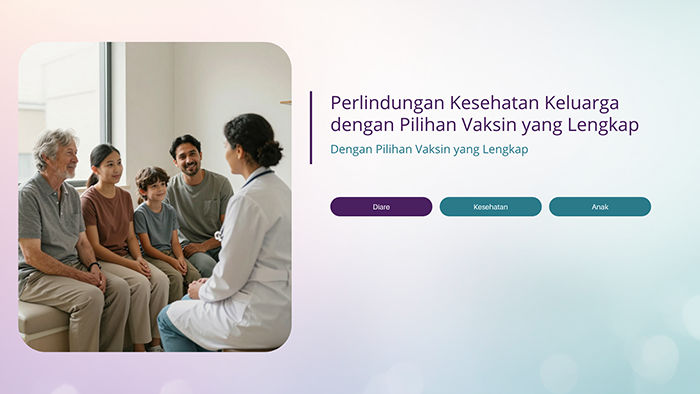Perlindungan Kesehatan Keluarga dengan Pilihan Vaksin yang Lengkap
