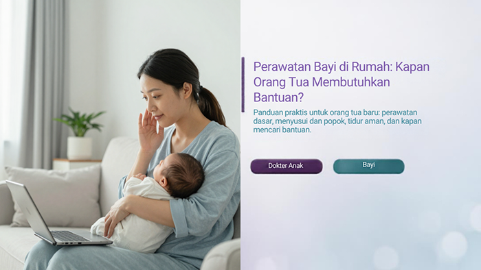 Perawatan Bayi di Rumah: Kapan Orang Tua Membutuhkan Bantuan?