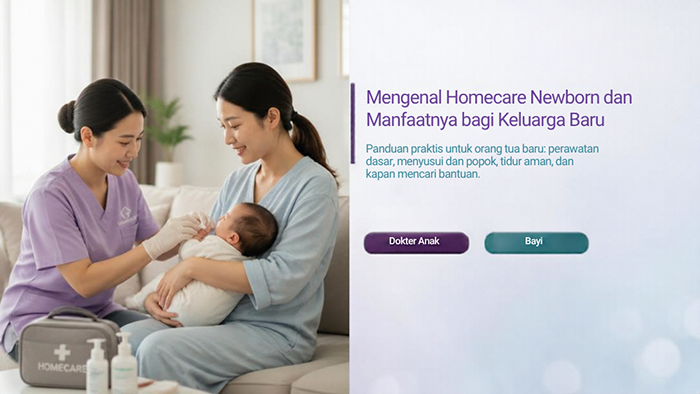 Mengenal Homecare Newborn dan Manfaatnya bagi Keluarga Baru