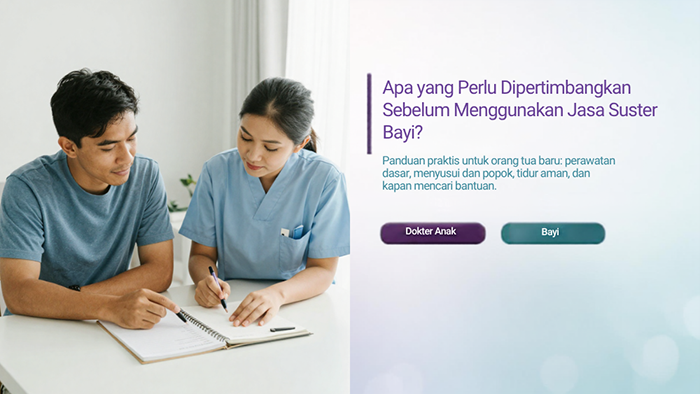 Apa yang Perlu Dipertimbangkan Sebelum Menggunakan Jasa Suster Bayi?