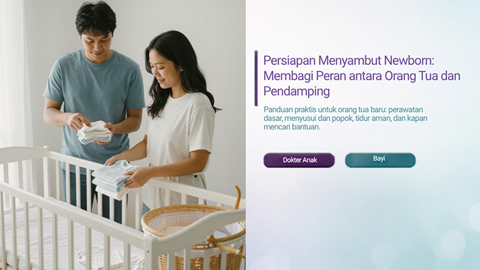 Persiapan Menyambut Newborn: Membagi Peran antara Orang Tua dan Pendamping