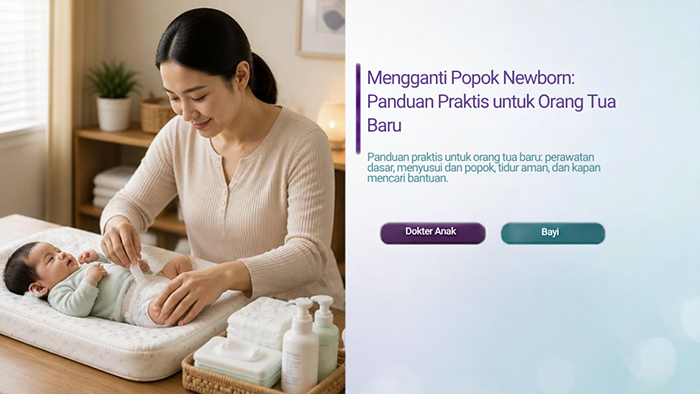 Mengganti Popok Newborn: Panduan Praktis untuk Orang Tua Baru