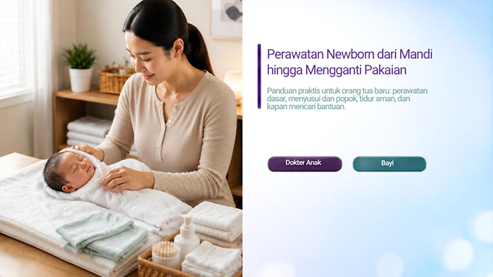 Perawatan Newborn dari Mandi hingga Mengganti Pakaian