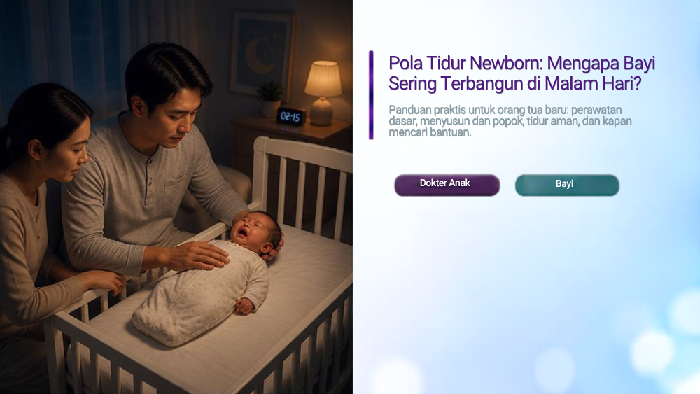 Pola Tidur Newborn: Mengapa Bayi Sering Terbangun di Malam Hari?
