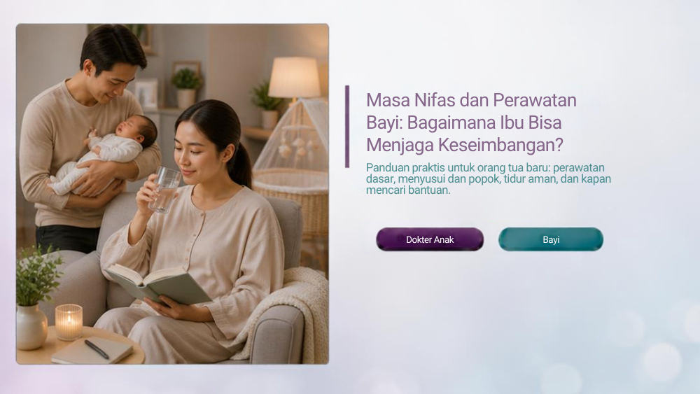 Masa Nifas dan Perawatan Bayi: Bagaimana Ibu Bisa Menjaga Keseimbangan?