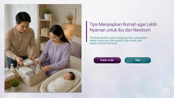 Tips Menyiapkan Rumah agar Lebih Nyaman untuk Ibu dan Newborn