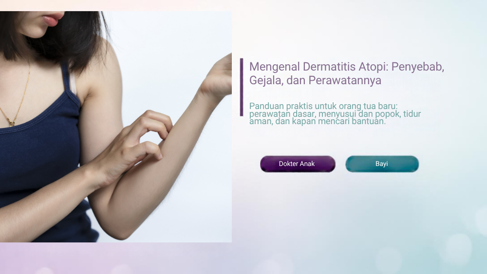 Mengenal Dermatitis Atopi: Penyebab, Gejala, dan Perawatannya