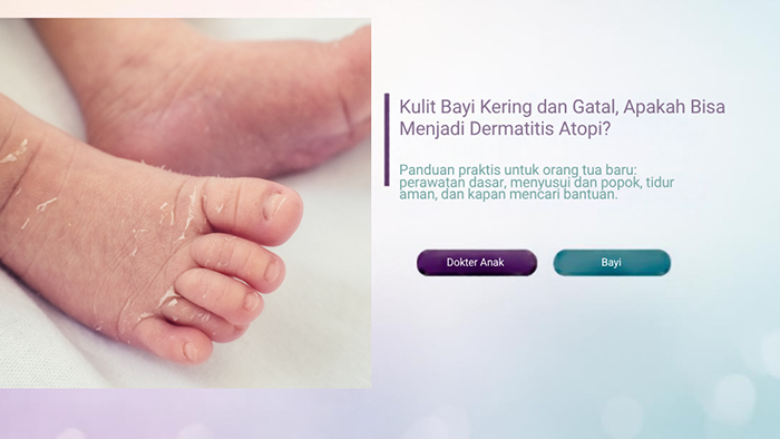 Kulit Bayi Kering dan Gatal, Apakah Bisa Menjadi Dermatitis Atopi?