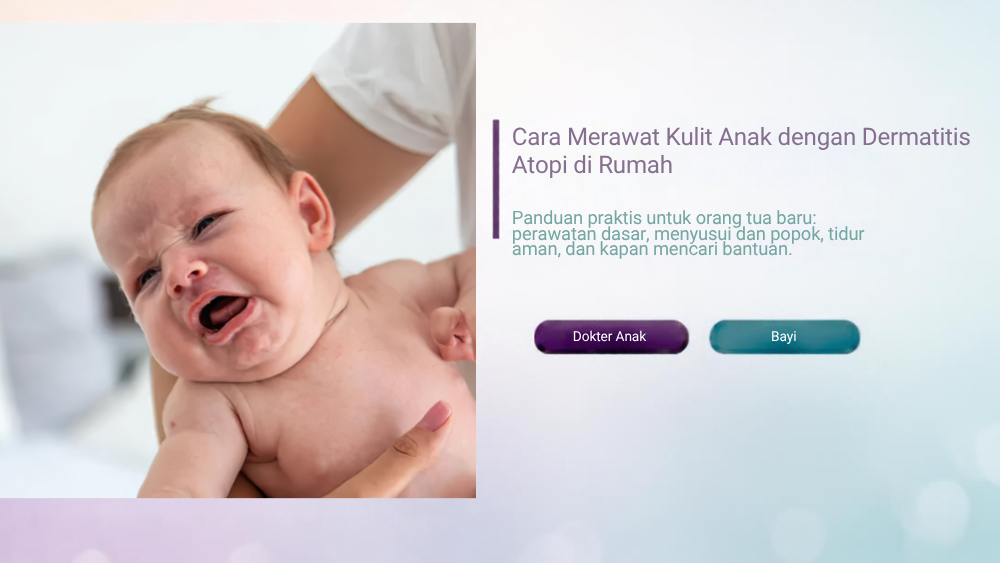 Dermatitis Atopi Kambuh: Apa yang Perlu Dilakukan Orang Tua?