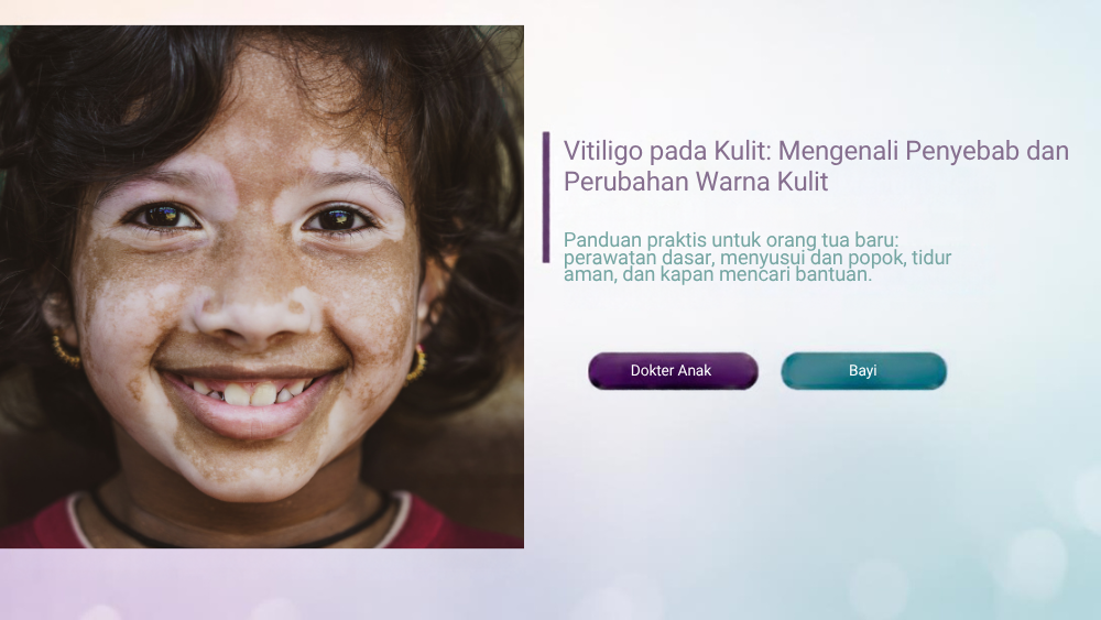 Vitiligo pada Kulit: Mengenali Penyebab dan Perubahan Warna Kulit