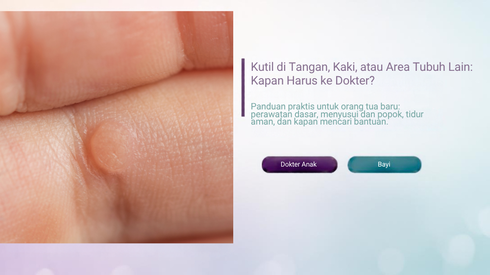 Kutil di Tangan, Kaki, atau Area Tubuh Lain: Kapan Harus ke Dokter?